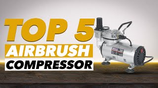 Top 5 Best Airbrush Compressors In 2022 [upl. by Elcarim]