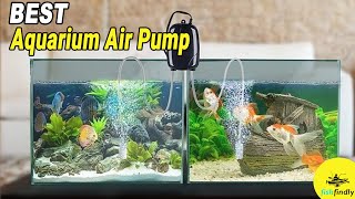 Best Aquarium Air Pump In 2020 – Top High Performance Pump For Aquarium [upl. by Donahoe33]