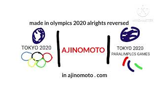 AJINOMOTO TOKYO 2020 logo remake [upl. by Atinob286]