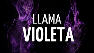 💜Meditación La LLAMA VIOLETA TRANSMUTADORA  CREA tu PROPIA LLAMA de PODER [upl. by Bywaters]