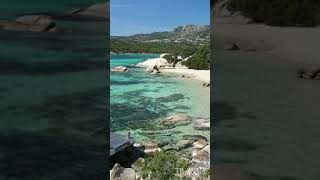 Costa Smeralda Sardinia Italy 🇮🇹  Mediterranean Paradise  Relaxation  HD Travel Video shorts [upl. by Oria]