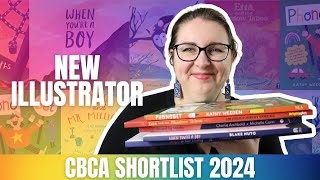 CBCA Shortlist 2024 New Illustrator Award Book Reviews [upl. by Atiuqnahs]