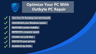 How to optimize a Windows PC using Outbyte PC Repair [upl. by Epillihp815]