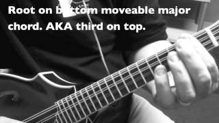 3 string major chords mandolin lesson [upl. by Anilasor]