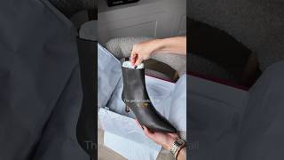 📦👢🍂 unboxing the perfect chocolate brown leather ankle boots for fall 🤎✨ankleboots unboxing [upl. by Isabeau]