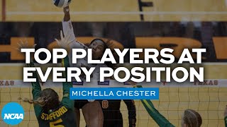 The best players at every position in college volleyball right now [upl. by Anyalram477]