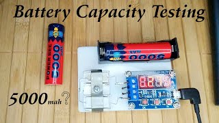 Power Bee 5000mah 18650 l Battery Capacity Testing l 5000mah Capacity Testing l Fake or Real Battery [upl. by Yruam]