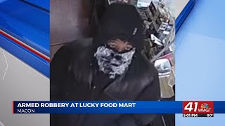 Bibb deputies investigating Thursday afternoon armed robbery [upl. by Tracay]