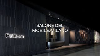 POLIFORM  SALONE DEL MOBILEMILANO 2024  A journey into Poliform stand [upl. by Arak291]