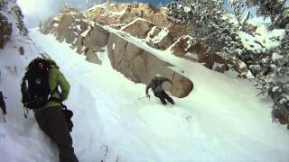 Ian Provo skis the Hypodermic Needle in Utah [upl. by Placido]