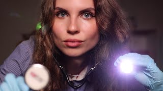 ASMR Full Body Medical Exam Night Doctor Checkup Cranial Nerve Exam [upl. by Elagibba]