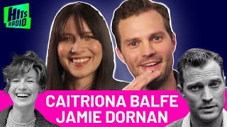 Id Take Christian Grey To Belfast Jamie Dornan amp Caitriona Balfe On Bonding Over Bad Dancing [upl. by Ominoreg]