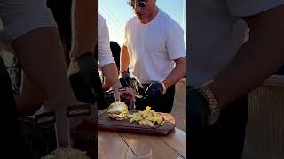 Salt Bae at Nusret Steakhouse Mykonos saltbae saltlife salt shorts [upl. by Chan]