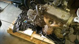 962000 Honda Civic D series Engine Removal [upl. by Tudela767]