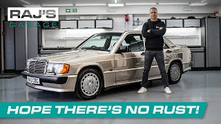 Mercedes Benz 190E 2516v Cosworth  have I bought a lemon  Rajs Garage Ep49 [upl. by Ylak]