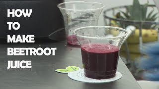 How To Make Beetroot Juice [upl. by Avrom]