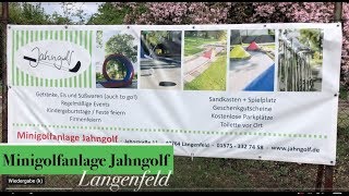 Minigolfanlage Jahngolf in Langenfeld [upl. by Niloc]