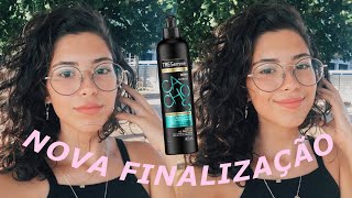 FINALIZAÇÃO COM TRESEMMÉ  cabelo ondulado com volume e definição wavyhair [upl. by Gudren]