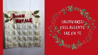 Calendario dellavvento fai da te con Pannolenci [upl. by Corley]