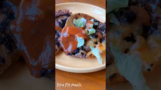 Thick Ortega mild taco sauce on these tacos🔥🌮🌮🔥 Please like and subscribe for more 😀👍food tacos [upl. by Esther]