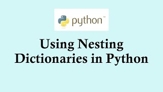 Python basic course Nesting dictionary in Python [upl. by Nroht]