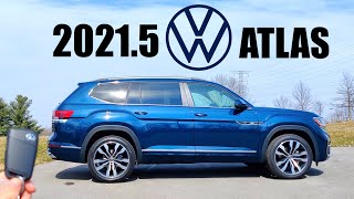 20215 Volkswagen Atlas RLine  Whats NEW for the BIGGEST VW [upl. by Aisena]