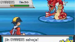 Atrapar a el Gyarados Rojo en Pokemon Oro HG Plata SS [upl. by Essam695]