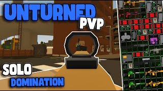 How I DOMINATED Everyone As a Solo  Unturned PvP Survival [upl. by Isleana]