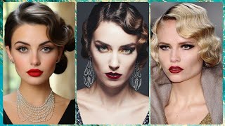 Beautiful Vintage Hairstyles Ideas For Womens  Hair Aesthetics [upl. by Clemmy]