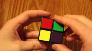 How to solve a 2 by 2 Rubiks Cube [upl. by Lebatsirc]