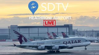 SDTV Saturdays  Heathrow Airport Live  16th December 2023 [upl. by Haidabez]