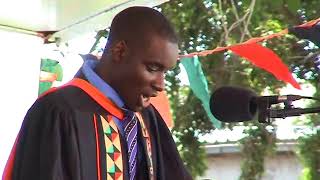 Hilarious UNZA Graduation Speech Part 1 of 3 [upl. by Akiemahs]