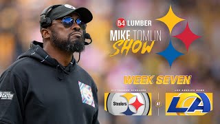 The Mike Tomlin Show Week 7 at Los Angeles Rams  Pittsburgh Steelers [upl. by Ahsienad]