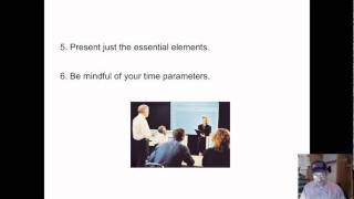 EFFECTIVE PRESENTATIONS GENERAL TIPS [upl. by Etnad]