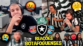 REAÇÕES dos BOTAFOGUENSES da SOBERBA até a TRISTEZA REACT BOTAFOGO BRASILEIRÃO 2023 [upl. by Assenev]