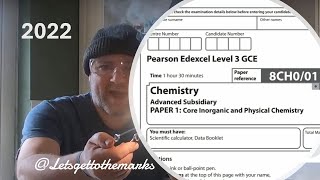 AS Chemistry 2022 Edexcel Paper 1 walk through [upl. by Hoffarth225]