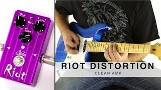 SUHR RIOT DISTORTION™  CLEAN AMP [upl. by Ecila946]