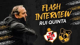 Rui Quinta  Flash Interview  10ª Jornada [upl. by Bander]