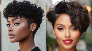 Alluring Fall 2024 Short Hairstyle Ideas for Black Women [upl. by Annoiek]