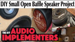 Small Budget Open Baffle Speaker [upl. by Aiuqal]