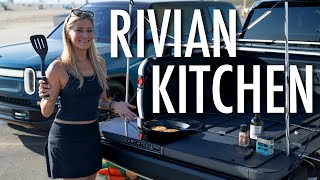 Rivians Travel Kitchen is here First look and testing on the R1T [upl. by Nolyd226]