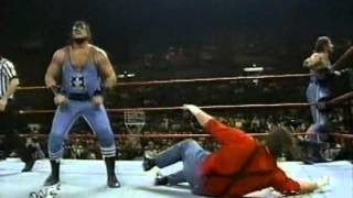 Cactus Jack amp Chainsaw Charlie vs Quebecers 09031998 WWF [upl. by Medor]