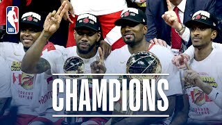 FULL 2019 NBA Championship Celebration From The Toronto Raptors [upl. by Ahsilad720]