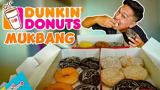 Dunkin Donuts Mukbang  Mukbang Philippines  Eating Show  Asmr Mukbang [upl. by Zerline]