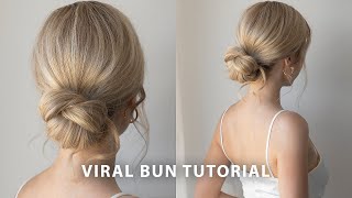 Have You Tried This Viral Bun Tutorial 😍 [upl. by Uohk]