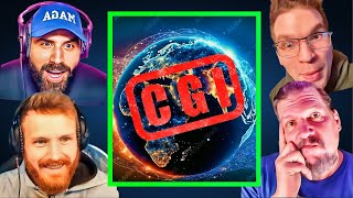 DEBATE Zherka amp Witsit Vs Ozien amp Caleb  Are All Space Images ComputerGenerated Flat Earth [upl. by Odlawso]