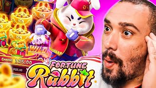 FORTUNE RABBIT INSISTI MUITO NO FORTUNE RABBIT E ISSO ACONTECEU [upl. by Abagael263]