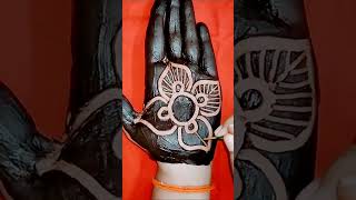 Cute easy trick Mehendi Designs very easy mehandi designs Mehendi ka design ytshortstattoo [upl. by Allianora]