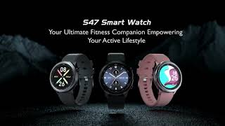 SOUYIE S47 Smart Watch with GPS and Compass [upl. by Helbonna]