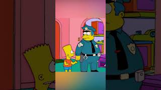 Bart a obtenu une ordonnance restrictive 😥😞 simpsons dessinanimé lessimpson [upl. by Tullus410]